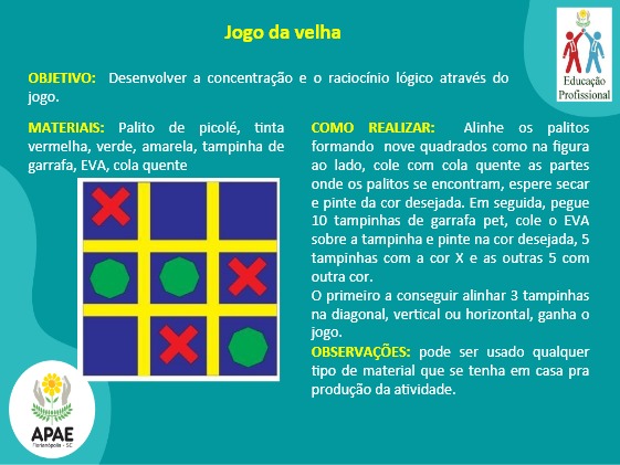 Obter o Jogo da velha