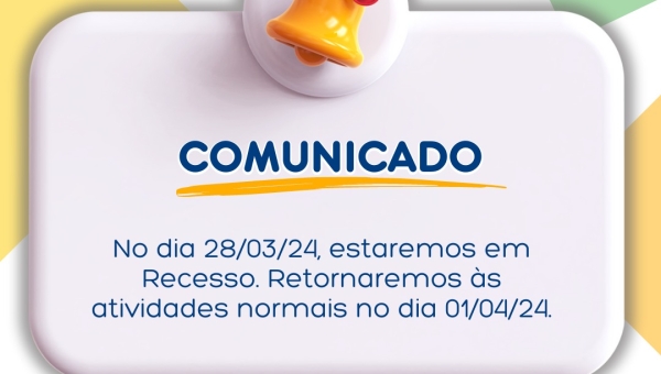 Recesso de Páscoa