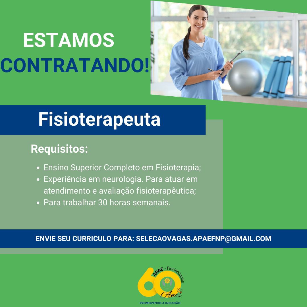 Vaga Fisioterapeuta