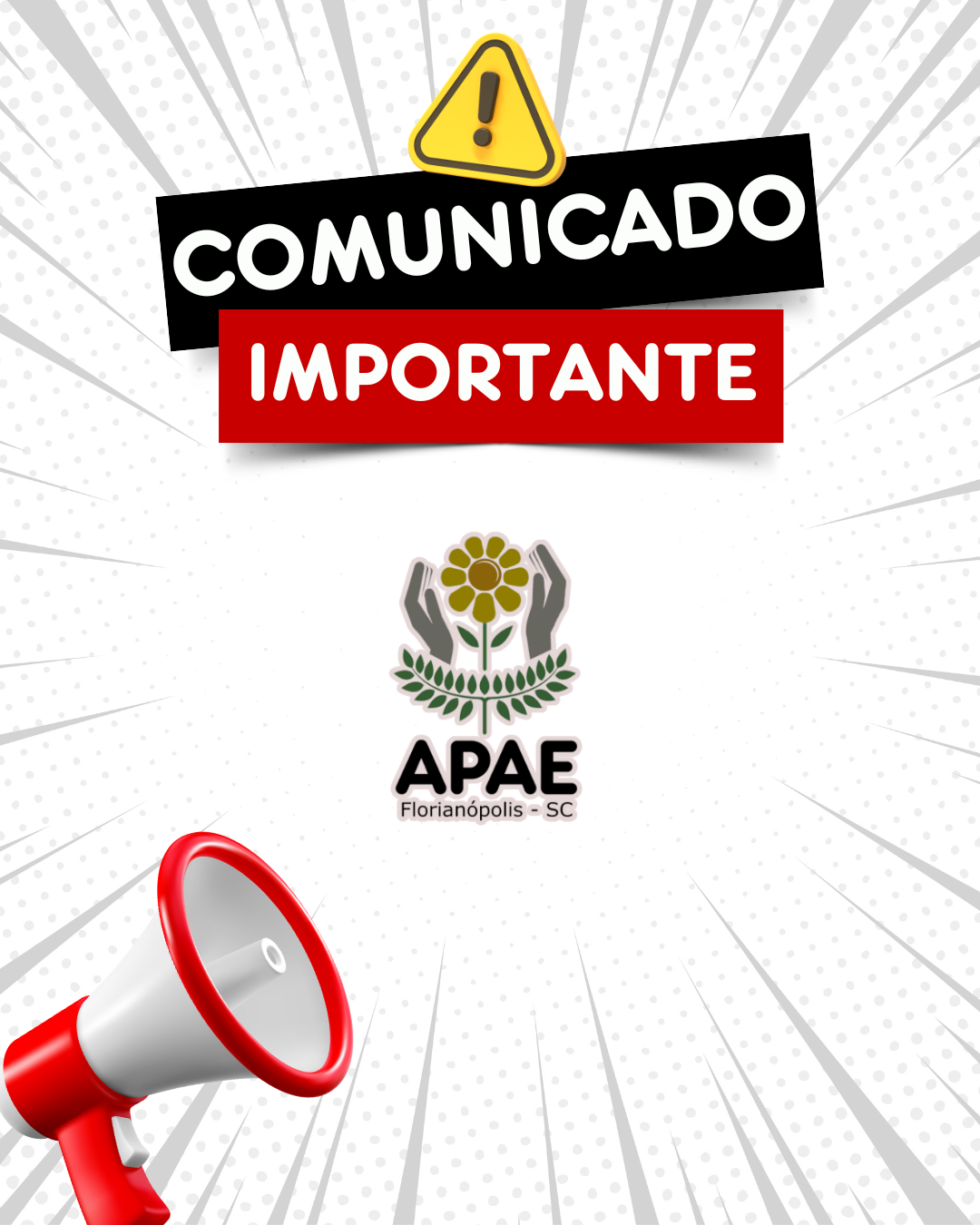 Comunicado de Desativação Página do Facebook