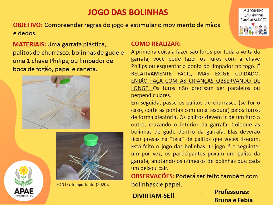 Atendimento Educacional Especializado - Jogo das Bolinhas