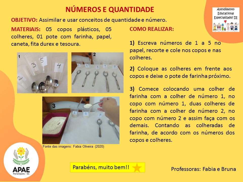 Atendimento Educacional Especializado - Números e Quantidades 2