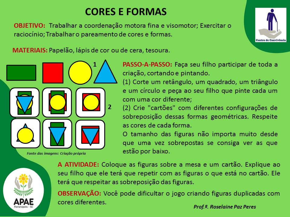 Cores e Formas