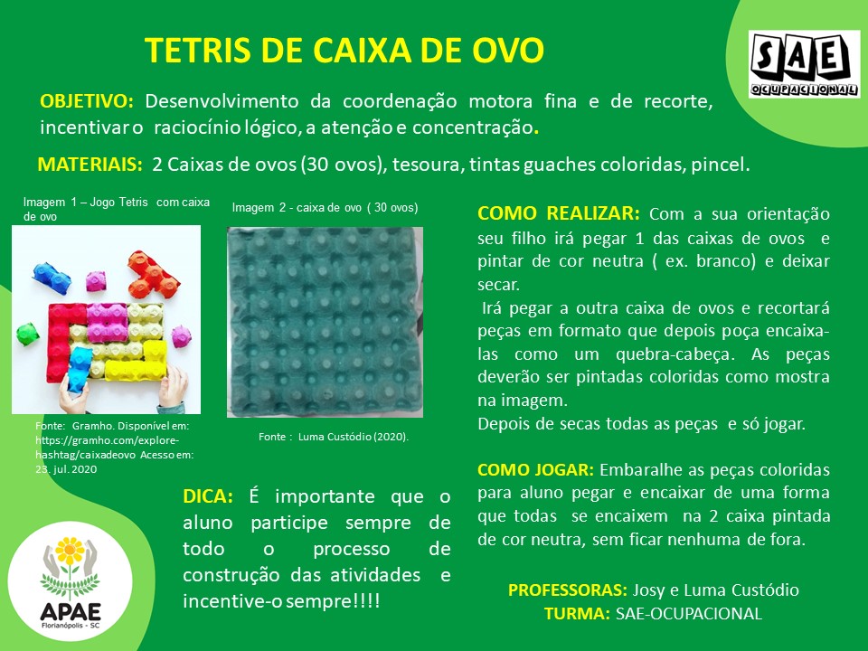 Artesanato para Crianças  Como Fazer Jogo Tetris com Caixa de