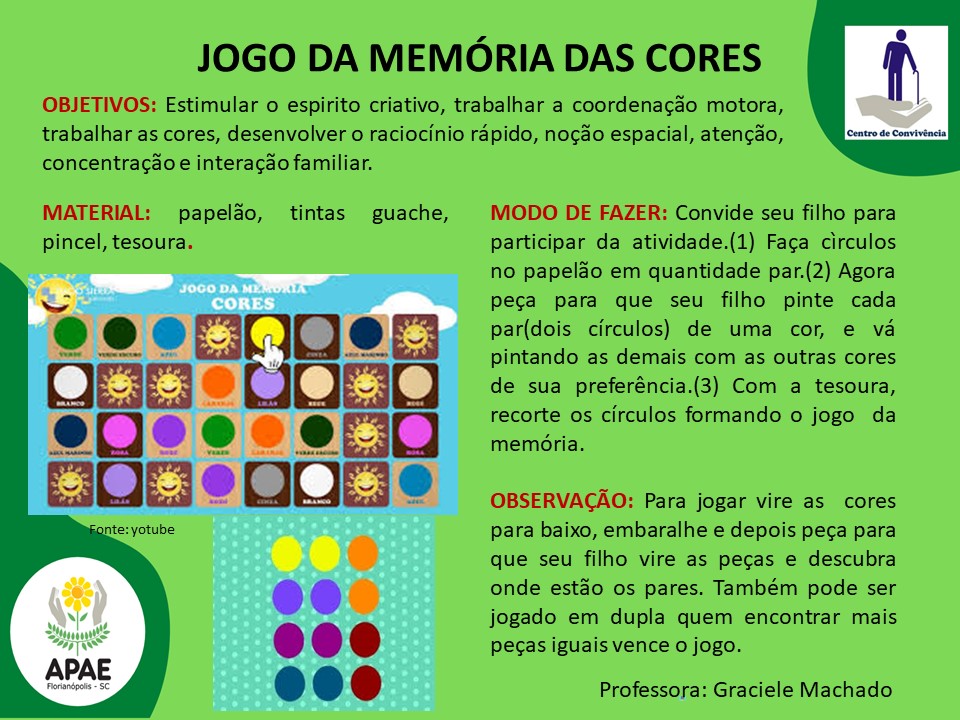 Regras de convivência - jogo da memória / aula remota 24-02-2021