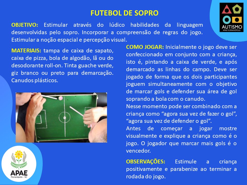 Futebol de Sopro - TEA - AEE